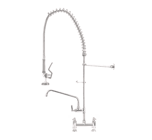 Griferia Comercial Lavaplatos Pre Wash Con Cuello Aquakit