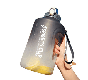 Botella De Agua Gradiente 2300ml Deportiva Fitness Unisex