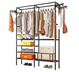 Perchero De Piso Para Organizador Ropa Rack Colgador