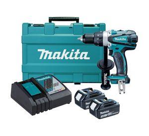 Taladro Atornillador 18V Inalámbrico 91 Nm Makita DDF458RFE