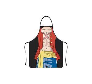 Delantal Cocina Divertidos One Piece Anime