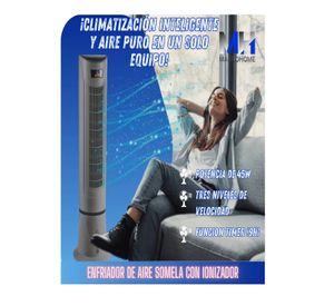 Enfriador De Aire Somela Ionizador Control Remoto Aire Puro