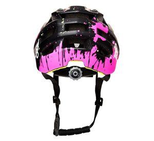 Casco Bicicleta Enduro Euphoria Black/Pink Trip