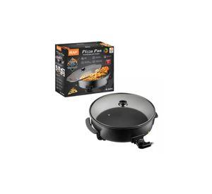 Olla sartén multifuncional eléctrica R5405, pizza, paella, color gris oscuro