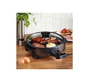Olla sartén multifuncional eléctrica R5405, pizza, paella, color gris oscuro