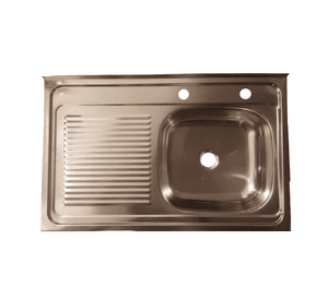 Acero Lavaplatos Sobreponer 80cm Kit Sif/Des LI Caja 5 Unidades