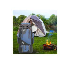 Mochila Camping Outdoor 90 LT Azul Oscuro