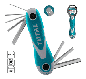 Juego Llaves Allen Hexagonales 2-8mm Total Tht1061826