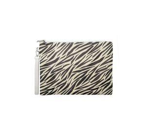 Cosmetiquero estampado zebra