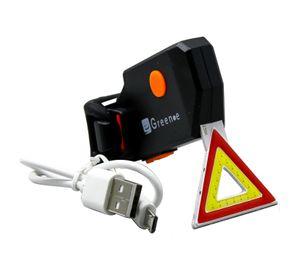 Luz Led Recargable Vía USB para Bicicleta