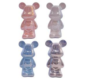 Set 4 Adornos de Osos de Ceramica