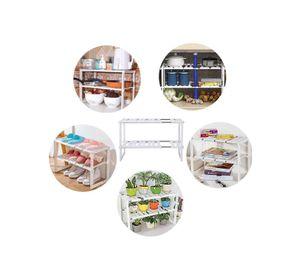 Organizador mueble cocina lavaplatos baño ajustable
