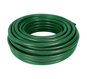 Manguera jardin 1 pulgada rollo 25 metros con acoples #8