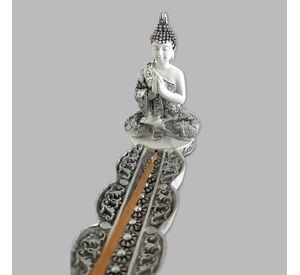 Buda Porta Incienso Figura De Buda Blanco Varitas Aromaticas