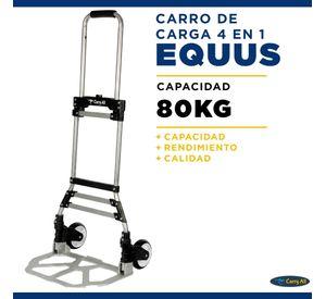 Carro de Carga Plegable Tipo Yegua 80 Kilos Cuerda Rodamientos