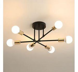 Lámpara De Techo Moderna 6 Luz E27/E26 Lampara Colgantes