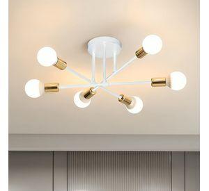 Lámpara De Techo Moderna 6 Luz E27/E26 Lampara Colgantes