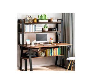 Escritorio Moderno Con Repisas 147x120x60x72