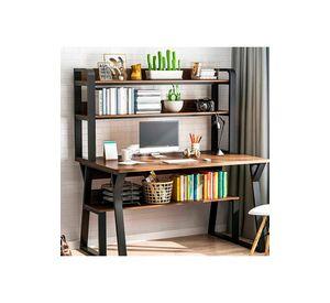 Escritorio Moderno Con Repisas 147x120x60x72
