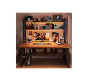 Escritorio Moderno Con Repisas 147x120x60x72