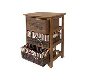 Cómoda Decorativa Almacenamiento Elegante Funcional Jhn