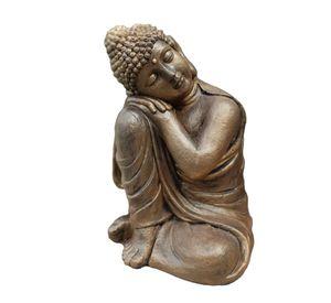 Figura Buda Durmiente Bronce 50 cm