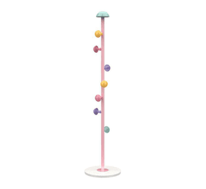 Perchero Infantil En Forma De Honguito Multicolor 7 Ganchos
