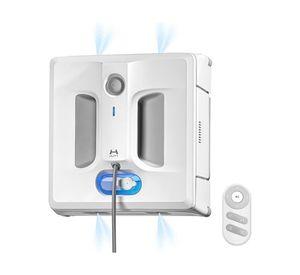 HUTT A1 Robot limpia vidrios, 4 rociadores de agua mejorados y 6000 PA Succion Open Box
