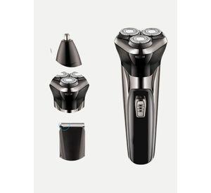 Máquina de Afeitar 3 en 1 Recargable Inalámbrica USB
