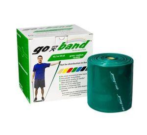 Bandas elásticas GoBand® Verde Resistencia Media 45.7 mts