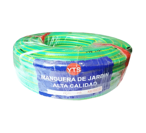 Manguera jardín flexible 1/2 pulgada 15 mts reforzada Verde