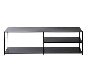Mueble TV / Arrimo Bajo Negro Utrecht
