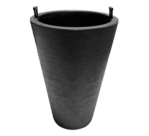 Macetero 46cm Grafiato Cónico Kd9952