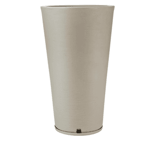 MACETERO FLORIDIS GENEBRA BEIGE 80CM CON PLATO