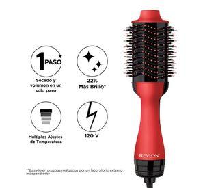 Cepillo Secador Revlon Voluminizador One Step Rojo