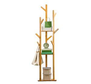 Perchero Triangular Colgador Bamboo Minimalista 170x36cm