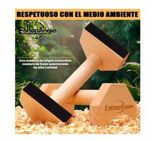 Mini Paralelas De Madera Calistenia Fitness Barra