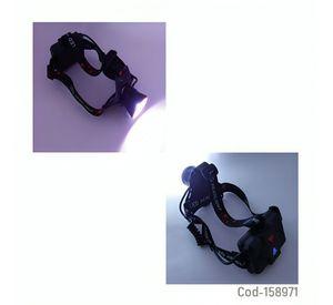 LINTERNA MINERO 6 Y 1 LED CON 3 PILAS RECARGABLE