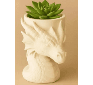 Macetero Cabeza de Dragon