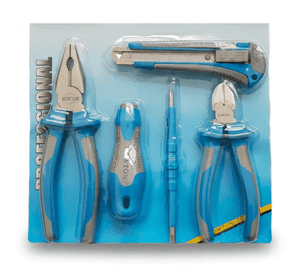 Set Herramientas Alicate Universal Destornillador Cartonero