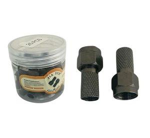 Conector Coaxial RG-6 Níquel Set 25 Caja PVC