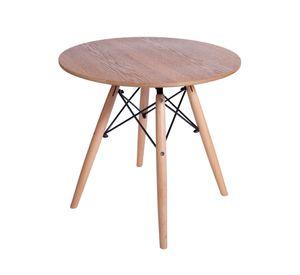 MESA LATERAL EAMES REDONDA CAFÉ
