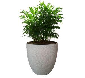 Maceta Woolly 36cm Blanca Arena Deroma