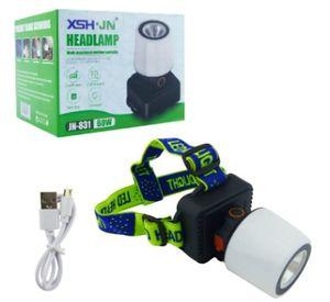 LINTERNA MINERO 1 LED Y FUNCION LAMPARA 60W MOD.JN-831 MULTIFUNCION