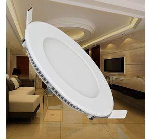 Lampara Led Panel Techo Moderna Aluminio Lau