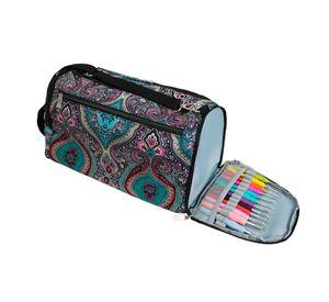 Bolso Organizado Almacenamiento Hilo/lana/crochet Para Tejer