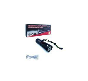 LINTERNA LED P70+ POWER BANK CON ZOOM,INDICADOR DE CARGA