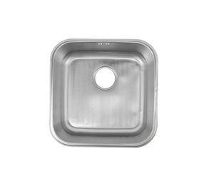 Lavaplatos Dekora 43X43cm Plata Bajo cubierta