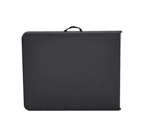 MESA PLEGABLE 180x74x74 NEGRA