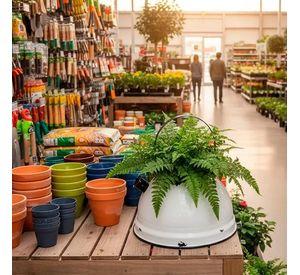 Macetero Plantas Metal Decorativo